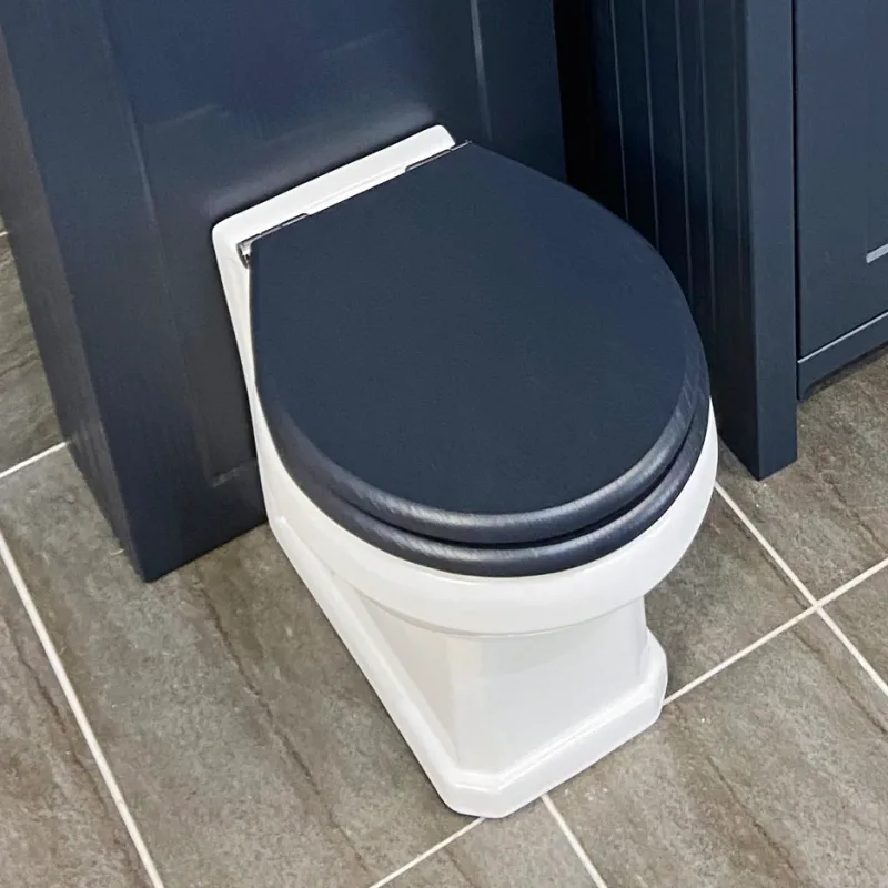 Indigo Blue Toilet Seat